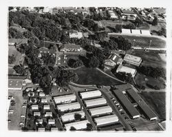 Aerial view of Santa Rosa Junior College, Santa Rosa, California, 1954 (Digital Object)