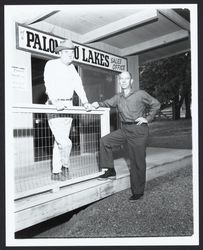 Palomino Lakes sales office, Cloverdale, California, 1961 (Digital Object)