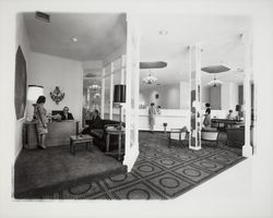 Lobby of Lincoln National Bank, Santa Rosa, California, 1964 (Digital Object)