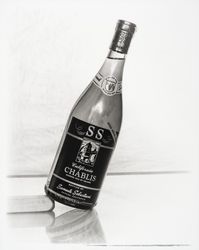 Bottle of California chablis from the Sebastiani Winery, Sonoma, California, 1960? (Digital Object)