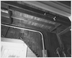 Interior view of Luther Burbank&#39;s carriage house, Santa Rosa, California, December 1, 1979 (Digital Object)