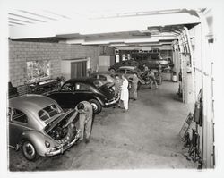 Workshop at Veale Volkswagen, Santa Rosa, California, 1959 (Digital Object)