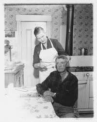 Visiting nurses at homes of their patients, Santa Rosa, California, 1960 (Digital Object)