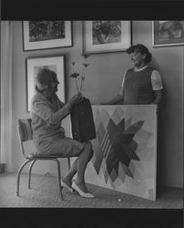 Loretta Stour and Ursula Noonan, Artrium participants, Santa Rosa, California, 1968 (Digital Object)