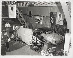 Show room at Veale Volkswagen, Santa Rosa, California, 1959 (Digital Object)
