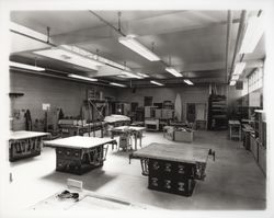 Wood shop at Montgomery High, Santa Rosa, California, 1959 (Digital Object)