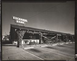 Montgomery Village branch of the Exchange Bank, Santa Rosa, California, 1960 (Digital Object)