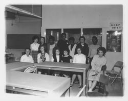 Students at Career Day at Los Guilicos, Santa Rosa, California, 1964 (Digital Object)