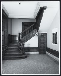 Lobby and stairs to federal offices in Post Office Building, Santa Rosa, California, Nov. 10, 1977 (Digital Object)