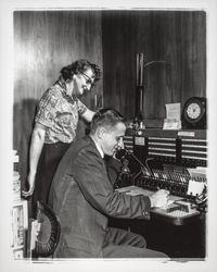 Switchboard at the Flamingo Hotel, Santa Rosa, California, 1964 (Digital Object)