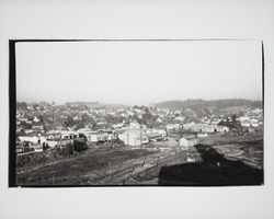 Panoramic view of Petaluma, California, 1938 (Digital Object)