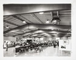 Interior of the Arts and Crafts building at the Fairgrounds, Santa Rosa, California, 1960 (Digital Object)