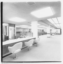 Lobby of the Bank of Sonoma County, Sebastopol, California, 1971 (Digital Object)