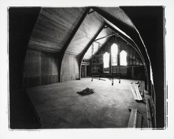 Construction work on the interior of the Salvation Army building, Santa Rosa, California, 1963 (Digital Object)