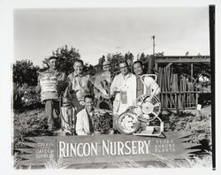 Staff of Cullen&#39;s Rincon Nursery, Santa Rosa, California, 1961 (Digital Object)