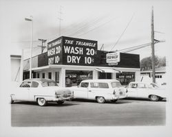 Triangle Speed-wash coin operated laundry, Santa Rosa, California, 1959 (Digital Object)