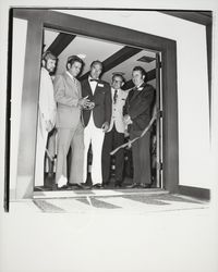 Cutting a ribbon at Empire Dental Clinic, Santa Rosa , California, 1971 (Digital Object)