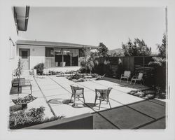 Patio at St. Eugene&#39;s Convent, Santa Rosa, California, 1960 (Digital Object)
