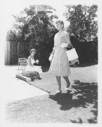 Members of the Newcomers Club at a fashion show, Santa Rosa , California, 1959 (Digital Object)