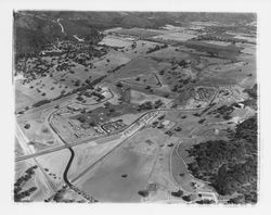 Aerial view looking southeast of Oakmont and Oakmont Golf Course, Santa Rosa, California, 1964 (Digital Object)
