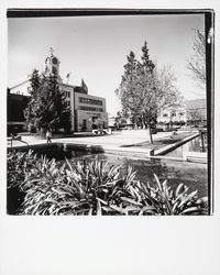 Fountain on west side of Courthouse Square, Santa Rosa, California, 1977 (Digital Object)