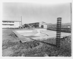 Building the pool at Mayette Swim Center, Santa Rosa, California, 1959 (Digital Object)