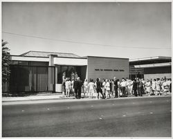 Dedication of North Bay Cooperative Library System headquarters, Santa Rosa, California, Sept. 1967 (Digital Object)