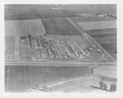 Aerial view of Rohnert Park, California and Highway 101, , 1958 (Digital Object)