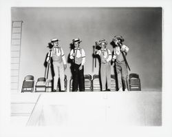 Boys on stage at Village School, Santa Rosa , California, 1959 (Digital Object)