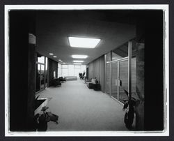 Interior of the mausoleum at Santa Rosa Memorial Park, Santa Rosa, California, 1962 (Digital Object)