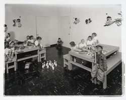 Hiawatha Room for Tots at the Holiday Bowl, Santa Rosa, California, 1959 (Digital Object)