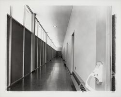 Hallway of Petaluma Veterans Memorial Building, Petaluma, California, 1970 (Digital Object)