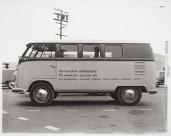 Volkswagen bus of Don Meacham Photography, Santa Rosa, California, 1956 (Digital Object)