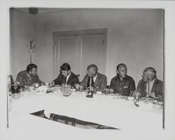 Members of the North Coast Builders Exchange at a banquet, Santa Rosa, California, 1961 (Digital Object)