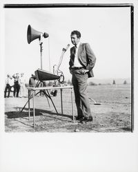 Ground breaking ceremonies at Airport Industrial Park for National Controls plant facility, Santa Rosa, California, 1976 (Digital Object)