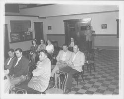 Meeting of the Butcher&#39;s Union, Santa Rosa, California, 1957 (Digital Object)