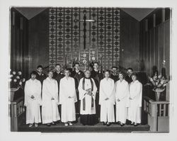 Bethlehem Lutheran Church confirmation class, Santa Rosa, California, 1958 (Digital Object)