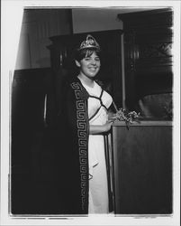 Nancy Ling, Job&#39;s Daughters Honored Queen, Santa Rosa, California, 1964 (Digital Object)