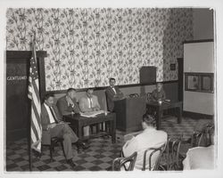 Meeting of the Butcher&#39;s Union, Santa Rosa, California, 1957 (Digital Object)