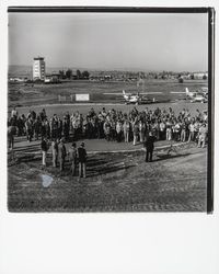 Ground breaking ceremonies at Airport Industrial Park for National Controls plant facility, Santa Rosa, California, 1976 (Digital Object)