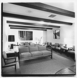 Waiting room of the the Empire Dental Building, Santa Rosa, California, 1971 (Digital Object)