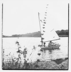 Boating on Lake Ilsanjo, Santa Rosa, California, 1971 (Digital Object)