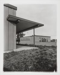 Exterior of classrooms at Brook Haven School, Sebastopol, California, 1958 (Digital Object)