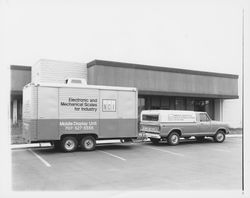 Mobile display unit of National Controls, Santa Rosa, California, 1977 (Digital Object)