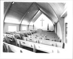 Meeting hall of the Salvation Army, Santa Rosa, California, 1964 (Digital Object)