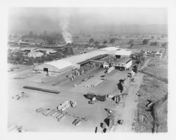 Aerial view of Speedspace, Windsor, California, 1964 (Digital Object)