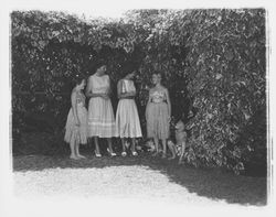 Members of the Newcomers Club at a fashion show, Santa Rosa , California, 1959 (Digital Object)